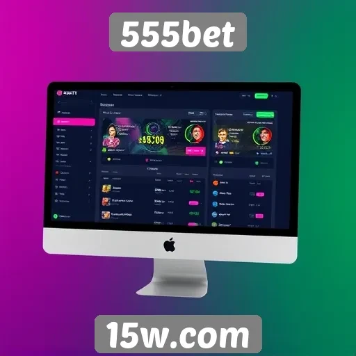 Interface e experiência do usuário no 555bet